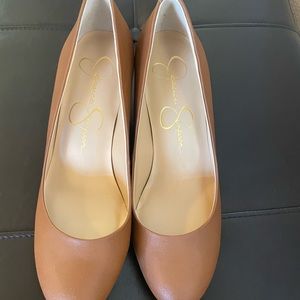 Jessica Simpson  high hill shoes